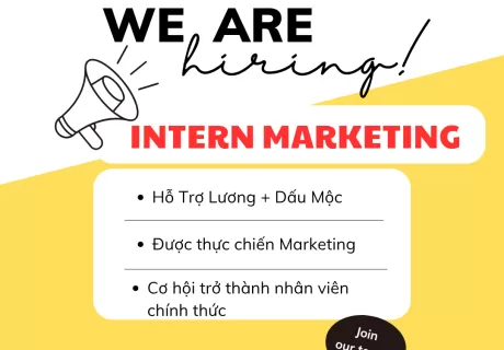 📍 TUYỂN DỤNG  - INTERN MARKETING  📍