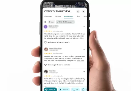 Đánh Giá Chất Lượng Phục Vụ Tận Tâm | Dịch Vụ Google Maps TLT
