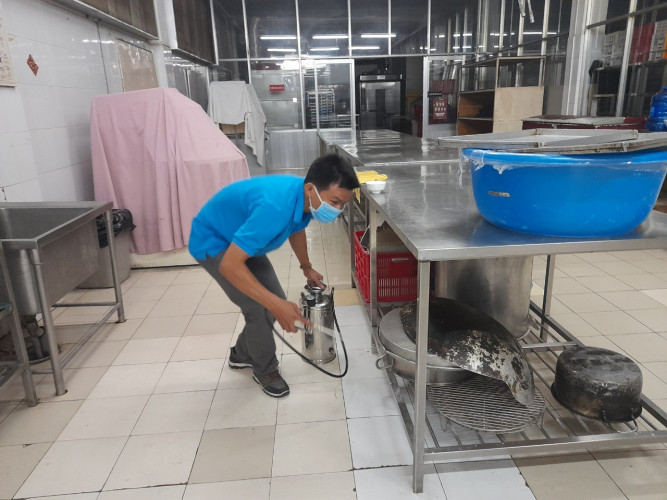 diệt gián tại nhà tại Bình Dương