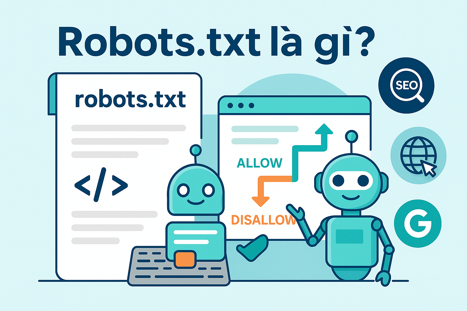 Robots.txt là gì? Hướng dẫn chuyên sâu tạo & tối ưu robots txt file cho SEO kỹ thuật